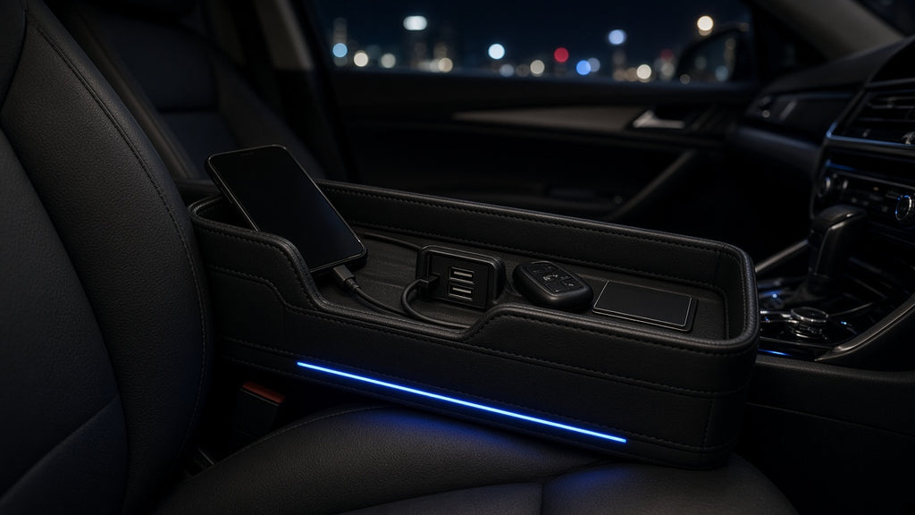 Zentrix Auto LED Seat Gap Organiser